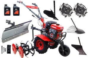 Glebogryzarka Spalinowa Weima WM500 7KM zestaw gigant + pług do śniegu