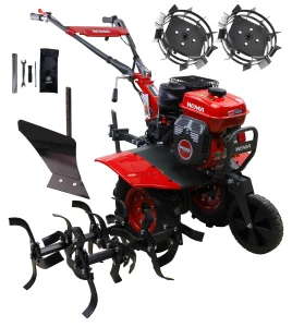 Glebogryzarka Spalinowa Weima WM900 z pługiem i kołami metalowymi
